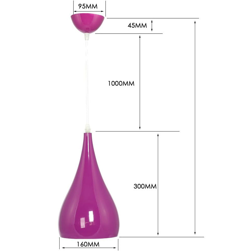 Nordic Macaron Three-end Ceiling Lamp Dining-room Lamp Modern Minimalist