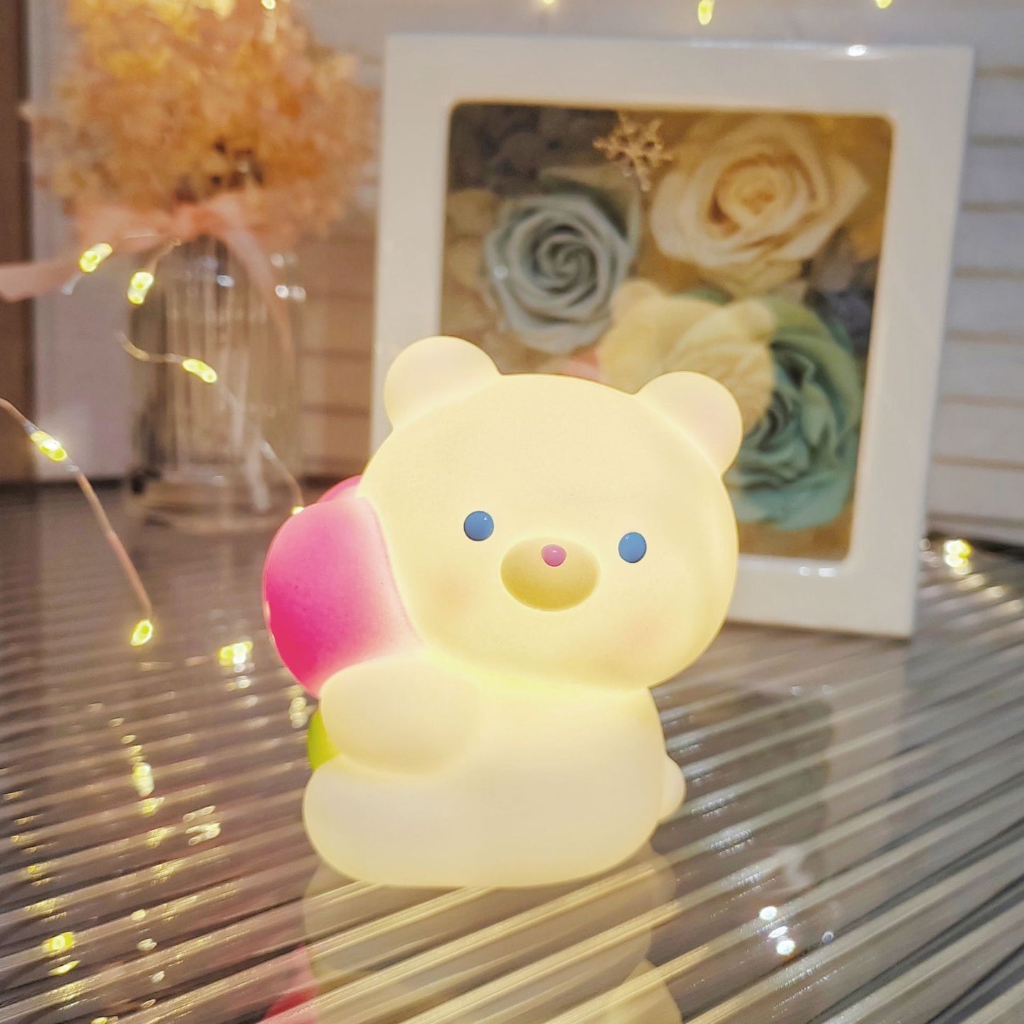 Cartoon Luminous Toy Children Cute Led Small Night Lamp