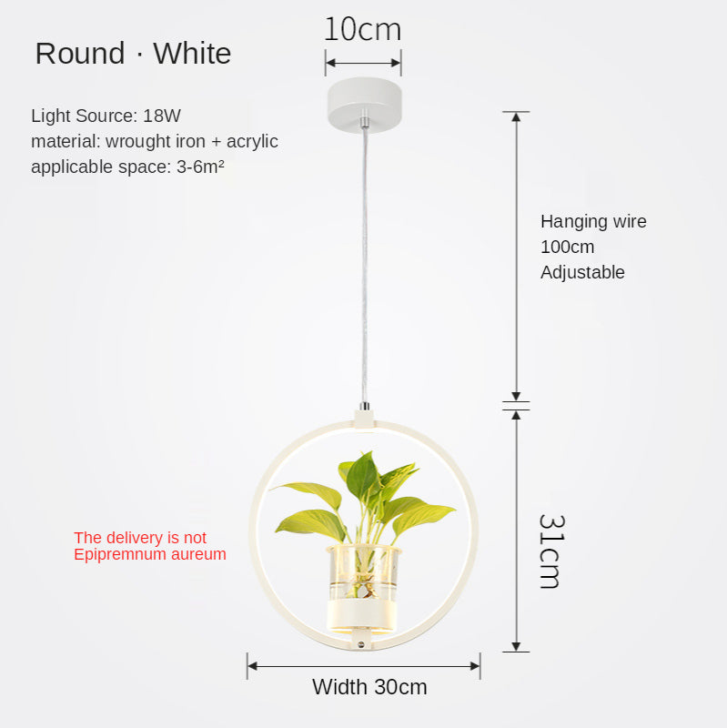 Nordic Restaurant Chandelier Modern Minimalist Creativity