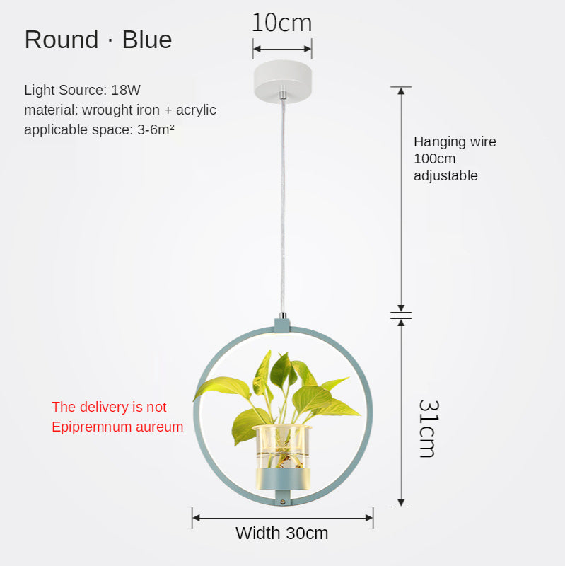 Nordic Restaurant Chandelier Modern Minimalist Creativity