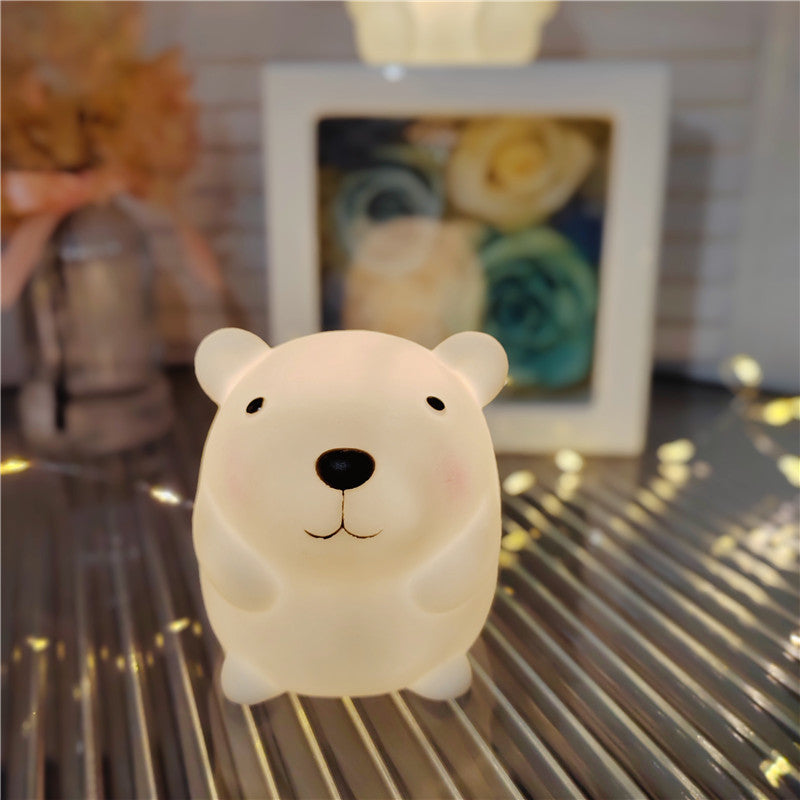 Cartoon Luminous Toy Children Cute Led Small Night Lamp